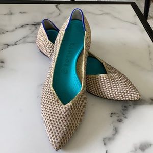 Multi Metallic Rothy’s Points 10.5